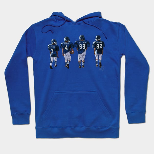 Varsity Blues: West Canaan Pee Wee Hoodie by 51Deesigns